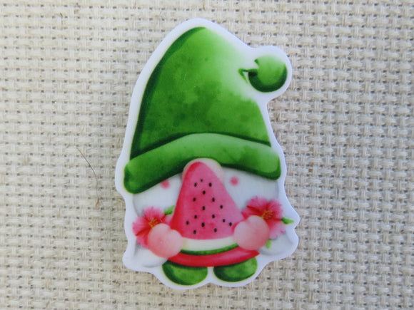 First view of Watermelon Gnome Needle Minder.