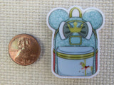 Second view of Carousel Horse Backpack Needle Minder.