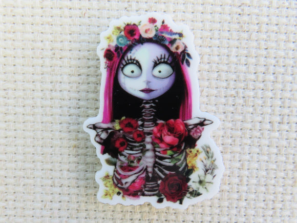 First view of Skellington Sally Needle Minder.
