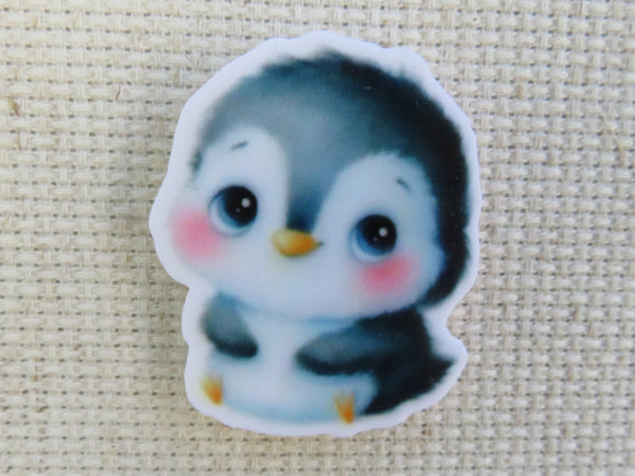 First view of Adorable Penguin Chick Needle Minder.
