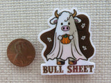 Second view of Bull Sheet Ghost Needle Minder.