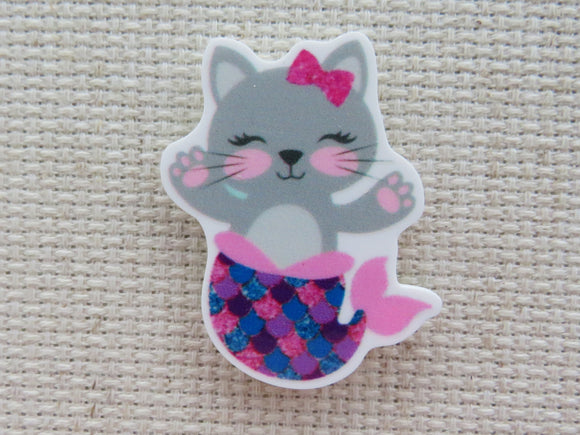 First view of Mermaid Kitty Needle Minder.