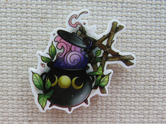First view of Witch's Cauldron Needle Minder.