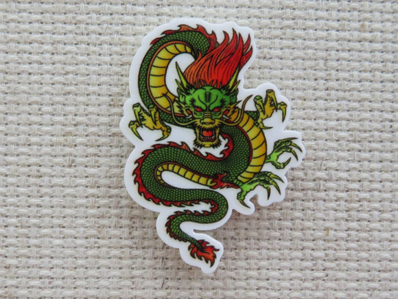 First view of Green Dragon Needle Minder.