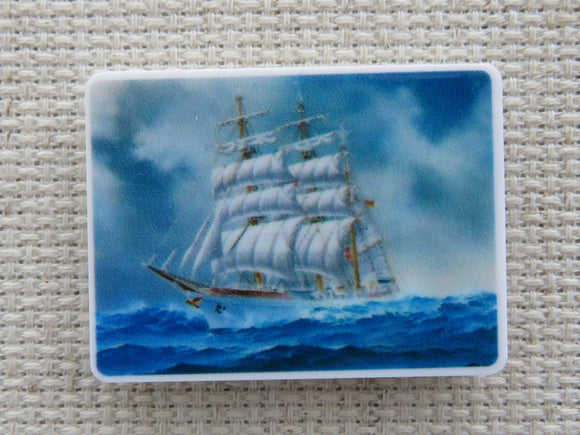 First view of Clipper Ship on the Ocean Needle Minder.