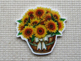 First view of A Barrel of Sunflowers Needle Minder.