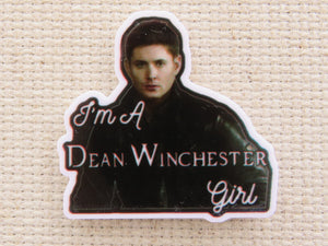 First view of I'm A Dean Winchester Girl Needle Minder.
