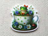 First view of Froggy Tea Needle Minder.
