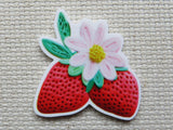 First view of A Pair of Strawberries with a White Flower Needle Minder