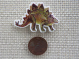 Second view of Stegosaurus Needle Minder.