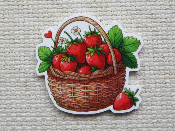 First view of A Basket of Strawberries Needle Minder.