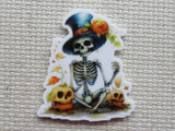 First view of Sitting Skeleton Needle Minder.