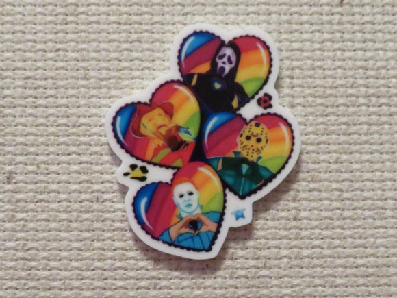 First view of All For the Love of Horror Movies Needle Minder.