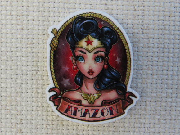 First view of Amazon Woman Needle Minder,