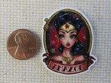 Second view of Amazon Woman Needle Minder.