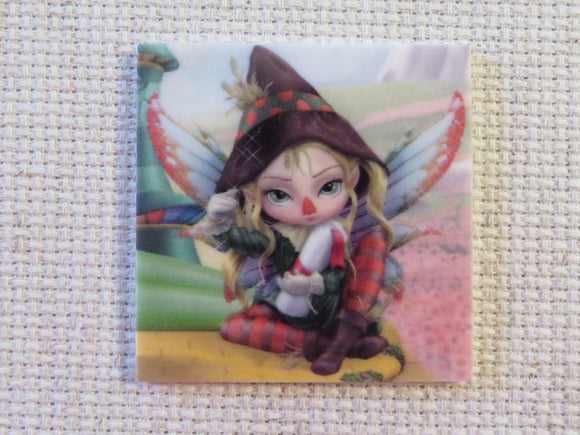 First view of Scarecrow Fairy Needle Minder.