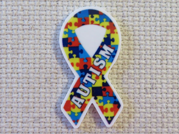First view of Autism Ribbon Needle Minder.