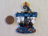 Second view of Extra Large Nightmare Before Christmas Carousel Needle Minder.