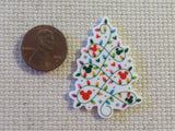 Second view of Christmas Lights Mouse Ear Tree Needle Minder.