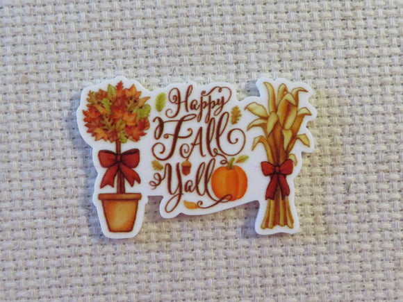 First view of Happy Fall Yall Needle Minder.