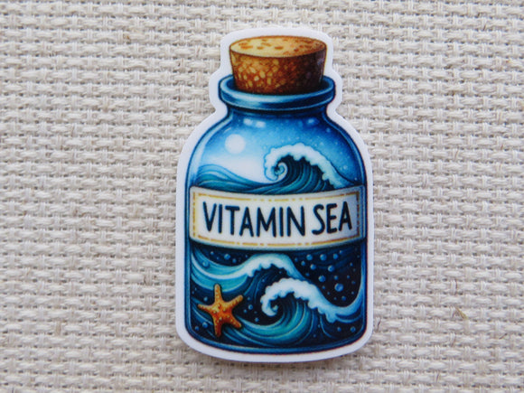 First view of Vitamin Sea in a Bottle Needle Minder.