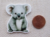 Second view of Sitting Koala Needle Minder.