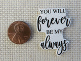Second view of You Will Forever By My Always Needle Minder.