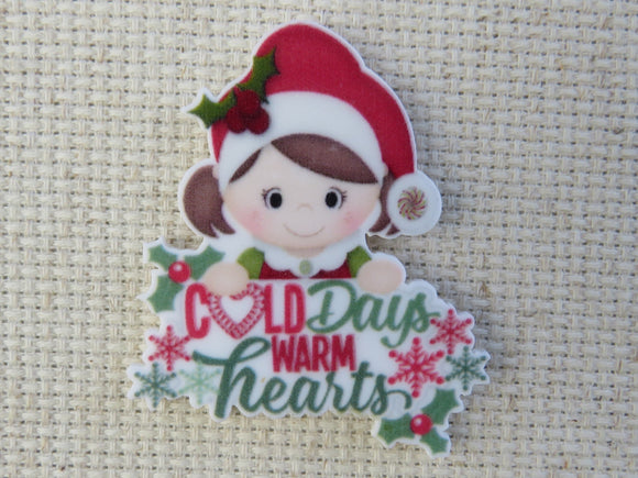 First view of Cold Days Warm Hearts Needle Minder.