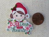 Second view of Cold Days Warm Hearts Needle Minder.