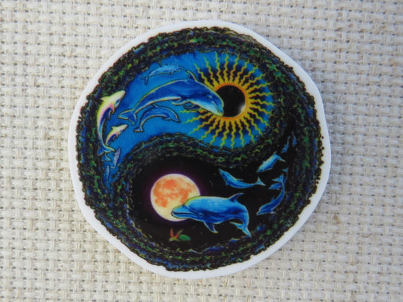 First view of A Circle of Dolphins Needle Minder.