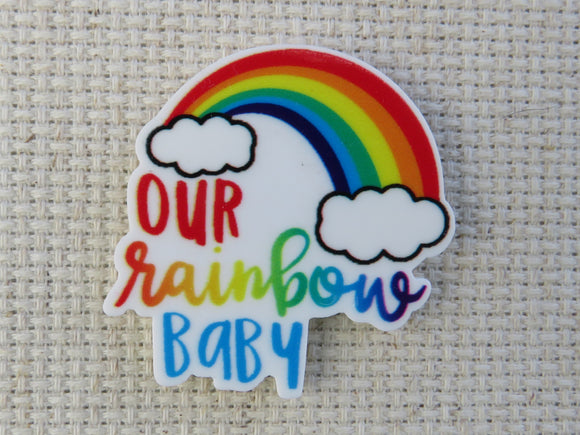 Our Rainbow Baby Needle Minder, Cover Minder, Magnet LAST ONE!