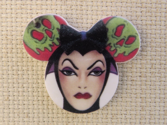 First view of Evil Queen Mouse Ears Needle Minder.
