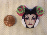 Second view of Evil Queen Mouse Ears Needle Minder.
