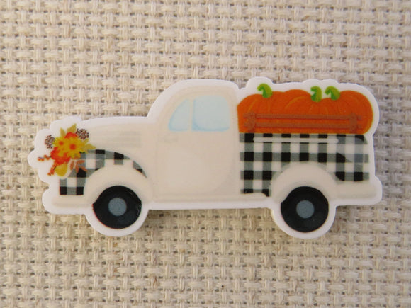 First view of White Harvest Truck Needle Minder.