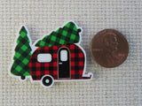Second view of Christmas Tree Trailer Needle Minder.