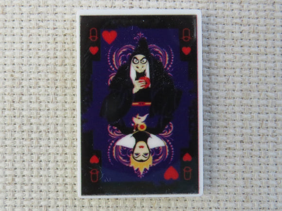 First view of Two Villainous Faces Needle Minder.