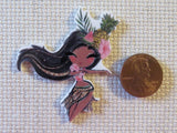 Second view of Ariel on a Rock Needle Minder.