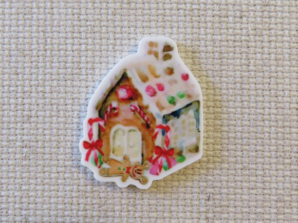 First view of Sweet Gingerbread House Needle Minder.