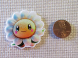 Second view of Smiling Sunflower Needle Minder.