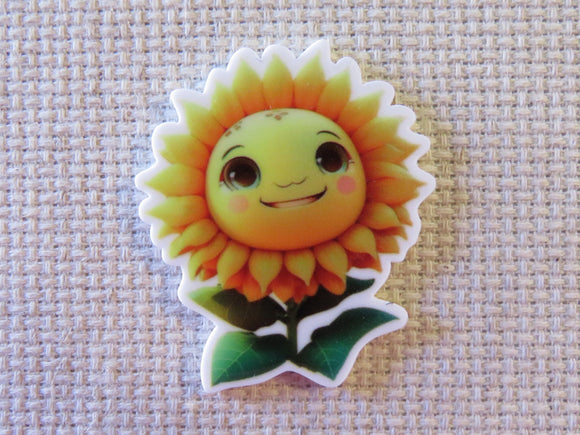 First view of Happy Sunflower Needle Minder.
