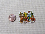 Second view of Western Themed Drinks Needle Minder.