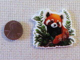 Second view of Awesome Red Panda Needle Minder.