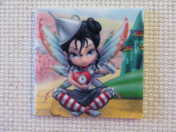 First view of Fairy Tin Man Needle Minder.
