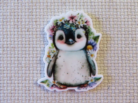First view of Pretty Penguin Needle Minder.