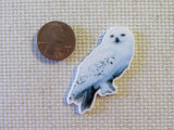 Second view of Snowy Owl Needle Minder.