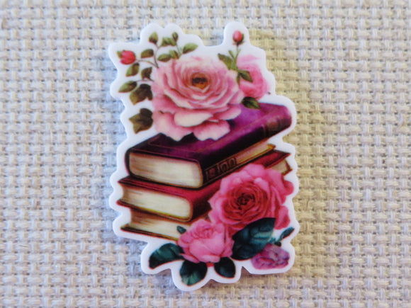 First view of Books and Roses Needle Minder.