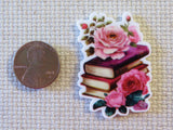 Second view of Books and Roses Needle Minder.