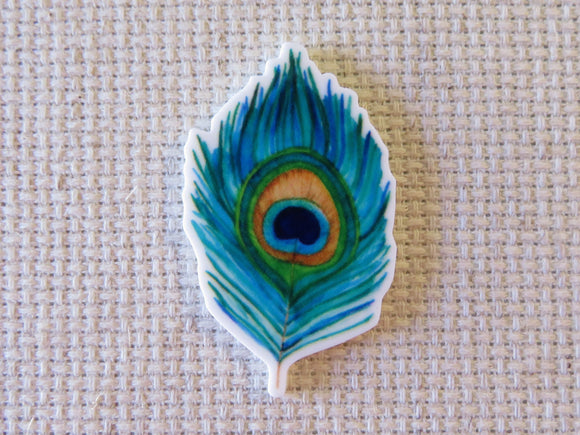 First view of Peacock Feather Needle Minder.