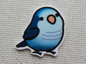 Cute Blue Bird Needle Minder, Cover Minder, Magnet