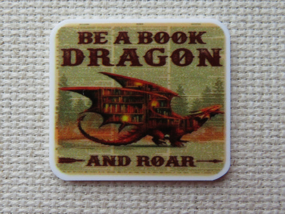 First view of Be A Book Dragon and Roar Needle Minder.